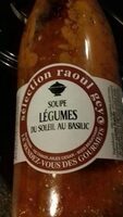 Soupe legume du soleil au basilic