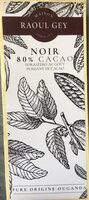 Chocolat noir