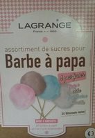 Assortiment de sucres pour barbes à papa