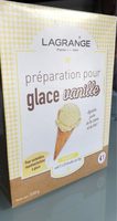 Preparation pour glace vanille