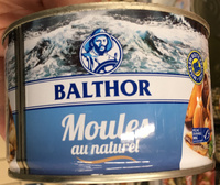 Moules au naturel