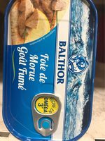 Foie de morue goût fumé