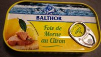 Foie de morue au citron