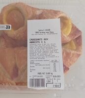Croissants aux abricots