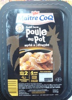 Poulet façon poule au pot mijoté à l'étouffée