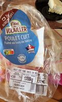 Poulet cuit fumé au bois de hêtre