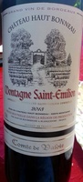 Montagne Saint-Emilion 2013