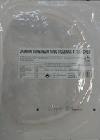 Jambon supérieur avec couenne