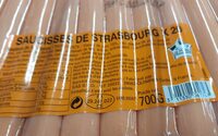 Saucisse de strasbourg X 20