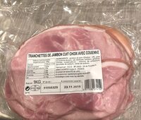 Jambon cuit avec couenne