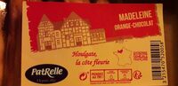 Madeleine orange chocolat