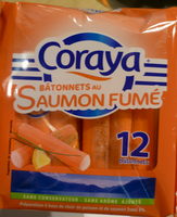 Bâtonnets au Saumon Fumé