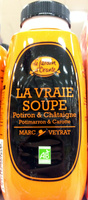 La vraie soupe Potiron & Châtaigne Potimarron & Carotte