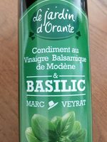 Vinaigre balsamique de Modène & basilic