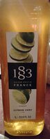 Sirop citron vert