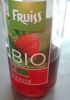 Sirop de Fraise Bio au Sucre de Canne