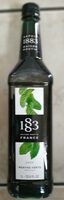 Sirop MENTHE VERTE