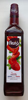 Sirop fraise pur sucre de canne