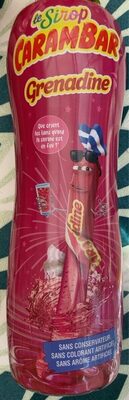 Le sirop carambar grenadine