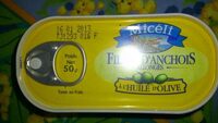 Filets d'anchois
