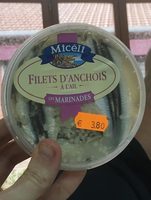 Filets d'anchois à l'ail