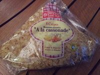 Crêpes beurrées sucrées "à la cassonade"