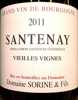Santenay 2011 Vieilles Vignes