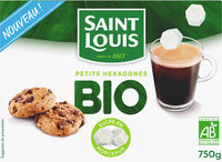 Petits Hexagones de Sucre blanc de Betterave Bio 750g