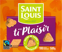Ti'Plaisir Sucre de Canne non raffiné Equitable 500g