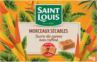 Morceaux sécables de sucre de canne non raffiné 1kg