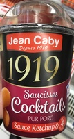 1919 Saucisses Cocktails pur Porc sauce Ketchup