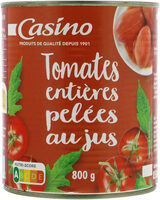 Tomates entières pelées au jus