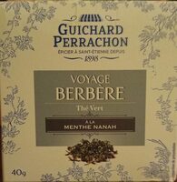 Voyage Bergère Thé vert à la menthe nanah