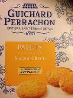Palets saveur citron