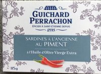 Sardines à l'ancienne au piment à l'huile d'olive vierge extra