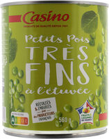 Petits pois à l'étuvée très fins