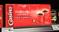 Familial Corsé et généreux Café moulu
