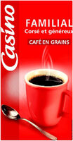FAMILIAL Café en grains Corsé et généreux