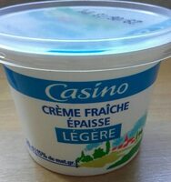 Crème fraîche épaisse légère  15% de mat. gr.