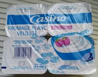 Fromage blanc velouté 3% de mat. gr. sur produit fini