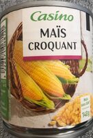 Maïs doux en grains sous vide