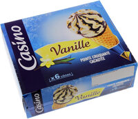 Cônes Vanille x6