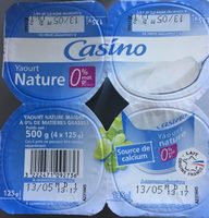 Yaourt nature 0% mat. gr
