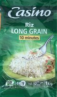 Riz Long Grain Etuv.10mn 1KG Co