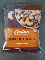 Noix de cajou grillées et salées