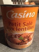 Petit salé aux lentilles