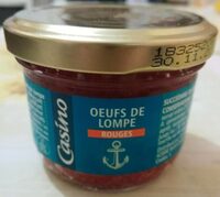 Œufs de lompe rouges
