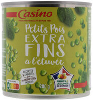 Petits pois à l'étuvée extrafins