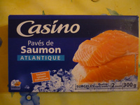 Pavés de saumon Atlantique surgelés