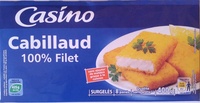 Cabillaud 4 portions panées